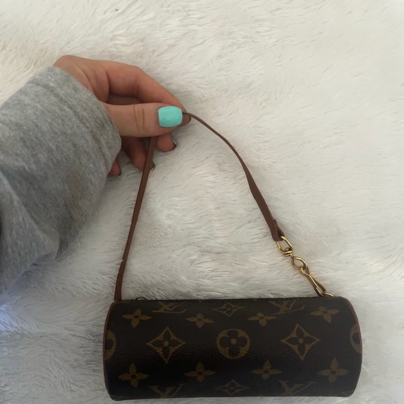 Mini Louis Vuitton papillon clutch purse bag - Picture 2 of 2